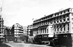 ALGER BLD BUGEAUD ET HOTEL ALETTI 1957